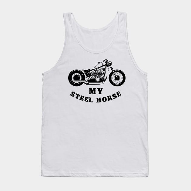 My steel horse Tank Top by Dosunets